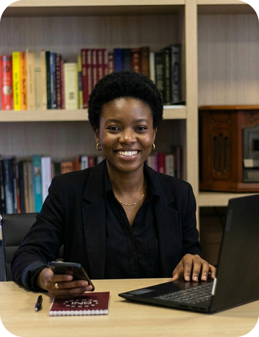 SkillsBridge student at desk